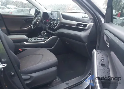 2020 Toyota Highlander L z USA, uszkodzony, nr VIN 5TDCZRAH9LS506245